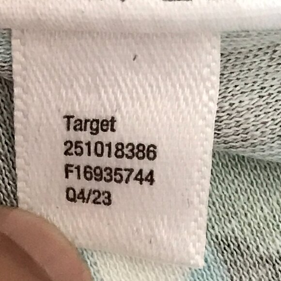 Diane Von Furstenberg Target Wrap Dress Women XS Green Geometric Tie Waist 18081 - Picture 12 of 12